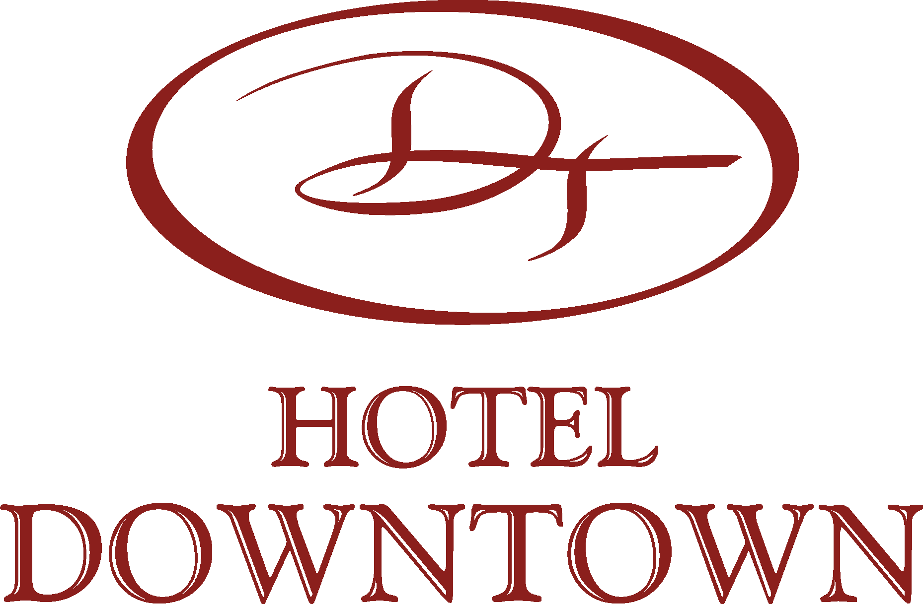 Downtown Hotel Logo Vector Logo